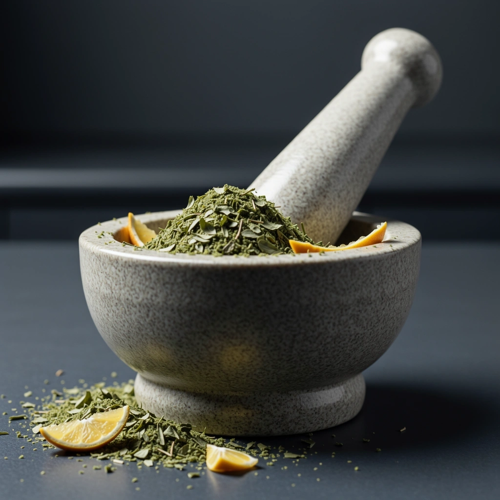 Detail persiapan bahan alami